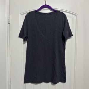 Lululemon Love Tee IV in Mini Stripe Heathered Pitch Grey Black